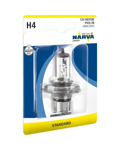 Лампа Narva Н4 (12V 60/55W)  P43t