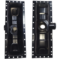 Бак радіатора верхній МТЗ-1221(латунь)(4-х рядний радіатор)(аналог)