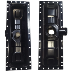 Бак радіатора верхній МТЗ-1221(латунь)(4-х рядний радіатор)(аналог)