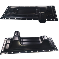 Бак радіатора нижній МТЗ-1221(латунь)(4-х рядний радіатор)(аналог)