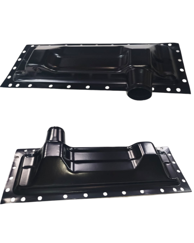 Бак радіатора нижній МТЗ-1221(латунь)(4-х рядний радіатор)(аналог)