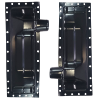 Бак радіатора нижній МТЗ-1221(латунь)(4-х рядний радіатор)(аналог)