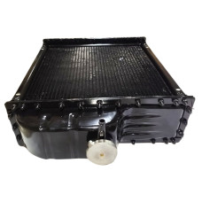 Радіатор водяний МТЗ-100, 1025 конвеєр (сердц.ал., бачки нерж. 4-х рядн.) (пр-во Промтрансенерго)