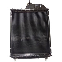 Радіатор водяний МТЗ-100, 1025 конвеєр (сердц.ал., бачки нерж. 4-х рядн.) (пр-во Промтрансенерго)