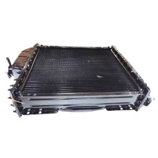 Радіатор водяний МТЗ-100, 1025 конвеєр (сердц.ал., бачки нерж. 4-х рядн.) (пр-во Промтрансенерго)