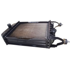 Радіатор водяний МТЗ-1221 (5-ти рядний)(латунний з металевими бачками)(аналог)