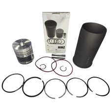 Поршнекомплект(гільза+поршень+кільця+палець+гтв)Д-240(5канавок)(вир-во AMP,Польща)
