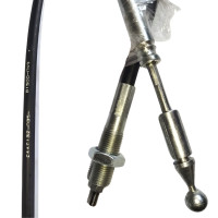 Трос джойстика керування гідророзподільником(1500 мм)з накінцевиком куля(вир-во Технопривод)