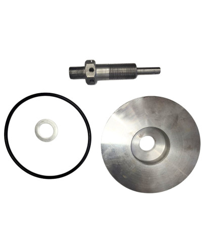 Комплект переобладнання центрифуги Д48-09-с01(плита+штуцер) під змінний масляний фільтр ЮМЗ