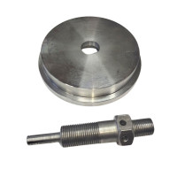 Комплект переобладнання центрифуги Д48-09-с01(плита+штуцер) під змінний масляний фільтр ЮМЗ