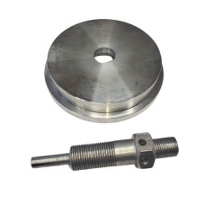 Комплект переобладнання центрифуги Д48-09-с01(плита+штуцер) під змінний масляний фільтр ЮМЗ