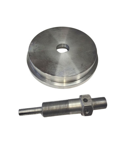 Комплект переобладнання центрифуги Д48-09-с01(плита+штуцер) під змінний масляний фільтр ЮМЗ