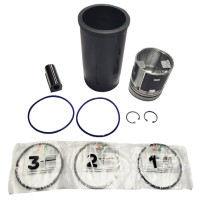 Поршнекомплект Д-260(група М) (гільза+поршень+кільця+палець D=38)ЄВРО1(JFD-PREMIUM+)