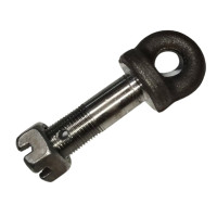 Проушина кована з різьбою і гайкою(вир-во Україна,Агро-Днепр)