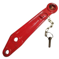 Тяга ліва (подовжувач)кована(коричнева)(вир-во Україна,РЗТ)