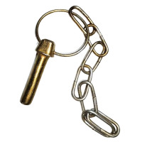 Чека навіски з ланцюжком 0,5 мм(аналог)