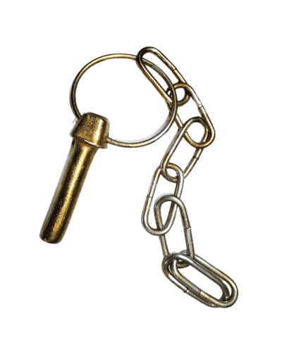 Чека навіски з ланцюжком 0,5 мм(аналог)