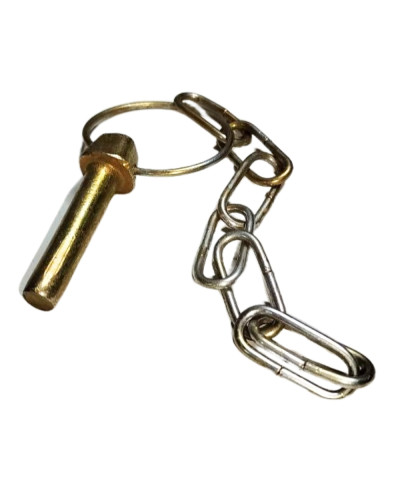 Чека навіски з ланцюжком 0,5 мм(аналог)