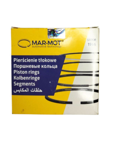 Кільця Поршневі ПД-10 D24.127A Р1 (MARMOT) (Р1 2 шт. 72,75 мм в к-кте на поршень)