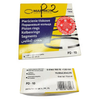 Кільця поршневі ПД-10 D24.127A Р2 (MARMOT) (Р2 2 шт. 73,5 мм в к-кті на поршень)