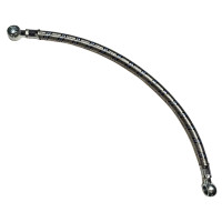 Трубка паливна зі штуцером  450 мм в металевому оплетенні о