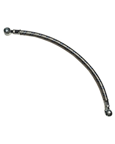 Трубка паливна зі штуцером  450 мм в металевому оплетенні о