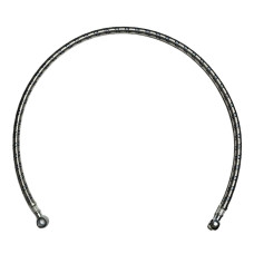 Трубка (1 м) зі штуцерами в металевому оплетенні