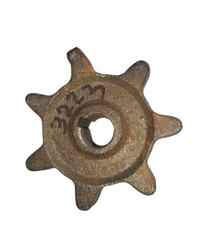 Зірочка Z7 одностороння шнека D=20, Н023.202