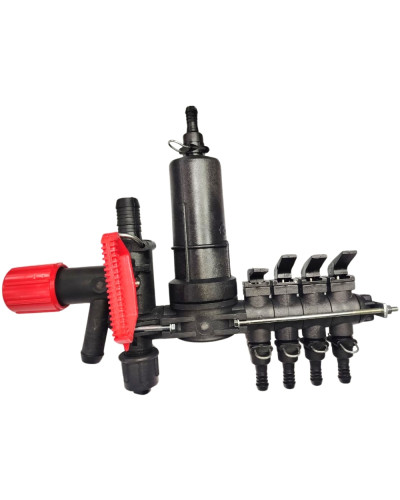 Розподільник 4-х секційний