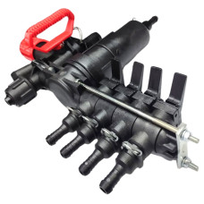 Розподільник 4-х секційний