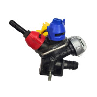 Форсунка 3-х позиційна кінцева з розпилювачем для внесення КАС
