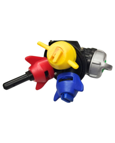 Форсунка 3-х позиційна кінцева з розпилювачем для внесення КАС