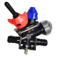 Форсунка 3-х позиційна прохідна з розпилювачем для внесення КАС