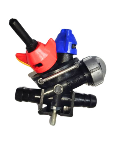 Форсунка 3-х позиційна прохідна з розпилювачем для внесення КАС