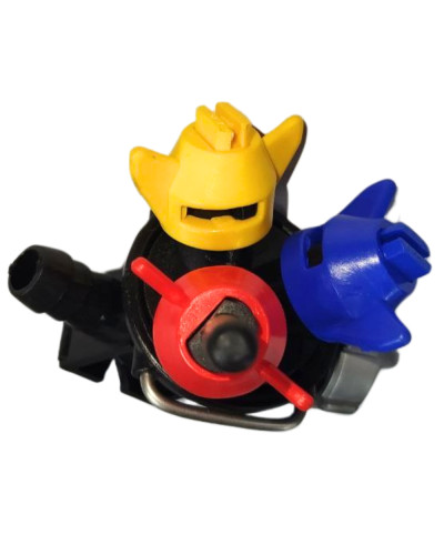 Форсунка 3-х позиційна прохідна з розпилювачем для внесення КАС