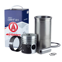 Поршнекомплект(М) гільза+поршень(4канавки)+кільця+палець+ртв"Дальнобой" 4кан Д-240(вир-во завод"Двиг
