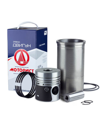 Поршнекомплект(М) гільза+поршень(5канавок)+кільця+палець+ртв"Дальнобой" Д-240(вир-во завод"Двигун")