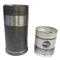 Поршнекомплект СМД-14(М)(гильза+поршень+упл.кольцо) 5канав.(вир-во завод"Двигун")