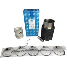 Поршнекомплект Д-144 5канавок(циліндр+поршень+кільца+палець)(USH95A)(вир-во ТНМ,Польща)