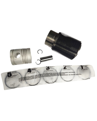 Поршнекомплект Д-144 5канавок(циліндр+поршень+кільца+палець)(USH95A)(вир-во ТНМ,Польща)