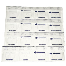 Кільца поршневі (моторокомплект)(5канавок) MAR-MOT(вир-во Польща)