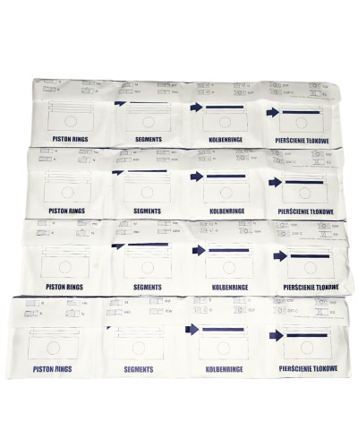 Кільца поршневі (моторокомплект)(5канавок) MAR-MOT(вир-во Польща)