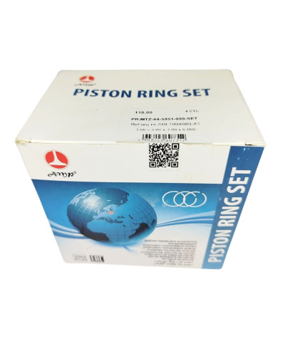 Комплект поршневих кілець Д-240(4канавки)(PR-MTZ-44-5951-000)(вир-во AMP,Польща)