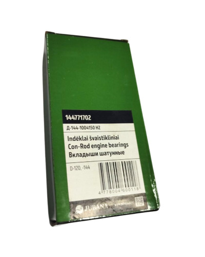 Вкладиші Д-144( шатунні) Н2(Jubana)
