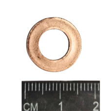 Кільце ущільнююче 9х16х1(мідне) (форсунка МТЗ,ЮМЗ,СМД)