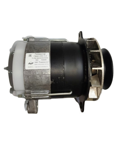 Генератор МТЗ 14В,1кВт(дод.вивід,залитий ротор)двохрів(вир-во "Радиоволна")