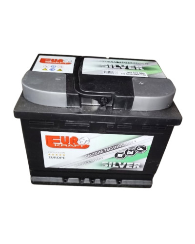 Акумулятор EUROCRAFT SILVER MONBAT 62Ah(-/+) EN600(ЄВРО)