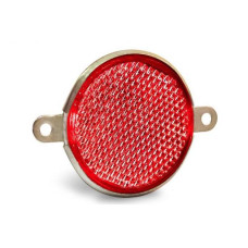 Світловідбивач  круглий (червоний)