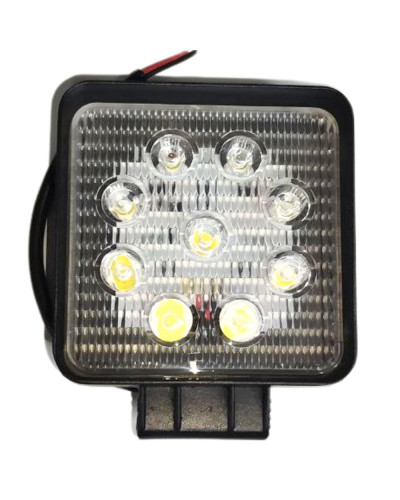 Фара робоча квадратна світлодіодна(вузький промінь) 27W AGH