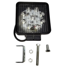 Фара робоча квадратна світлодіодна(широкий промінь) 27W AGH